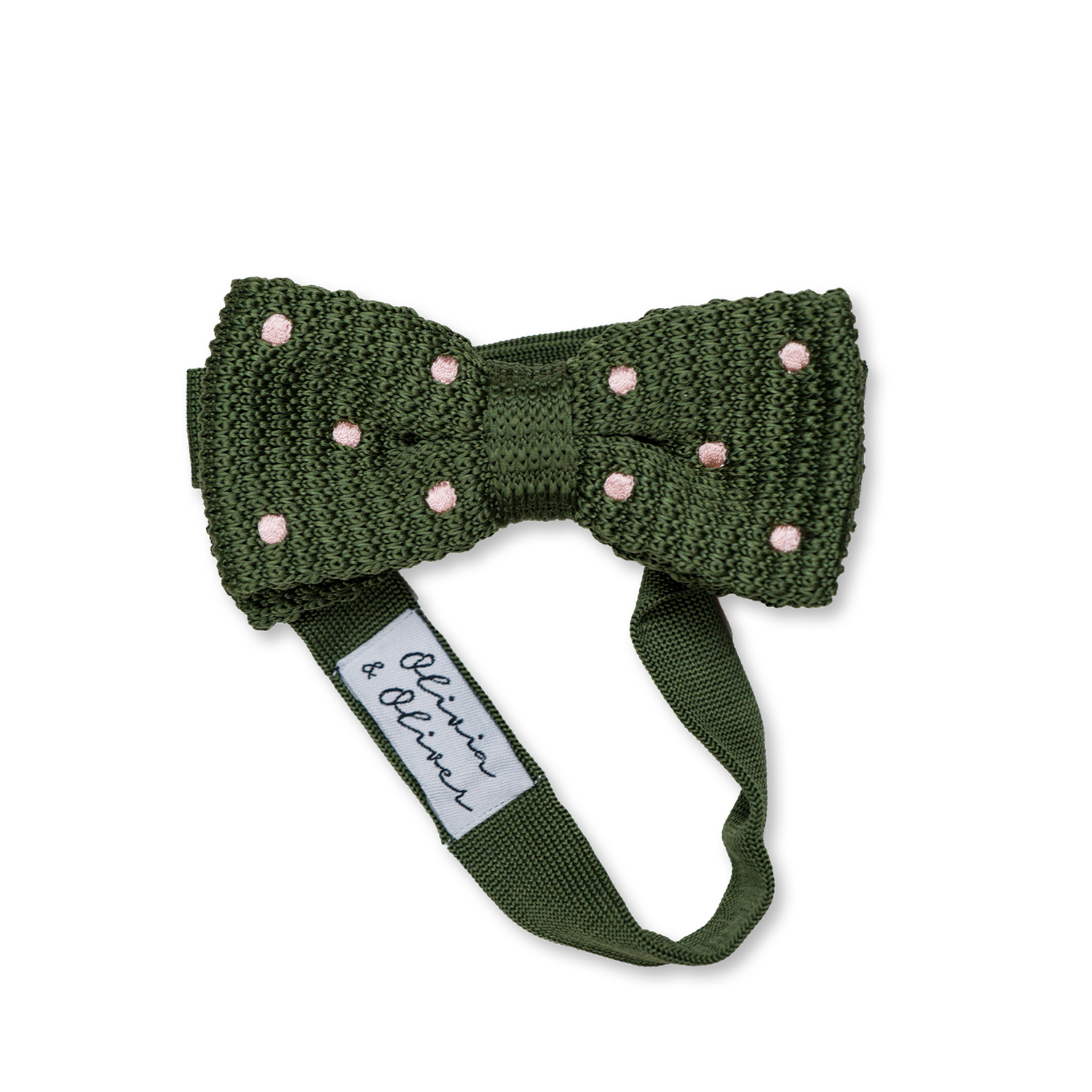 Green suspenders and bow tie